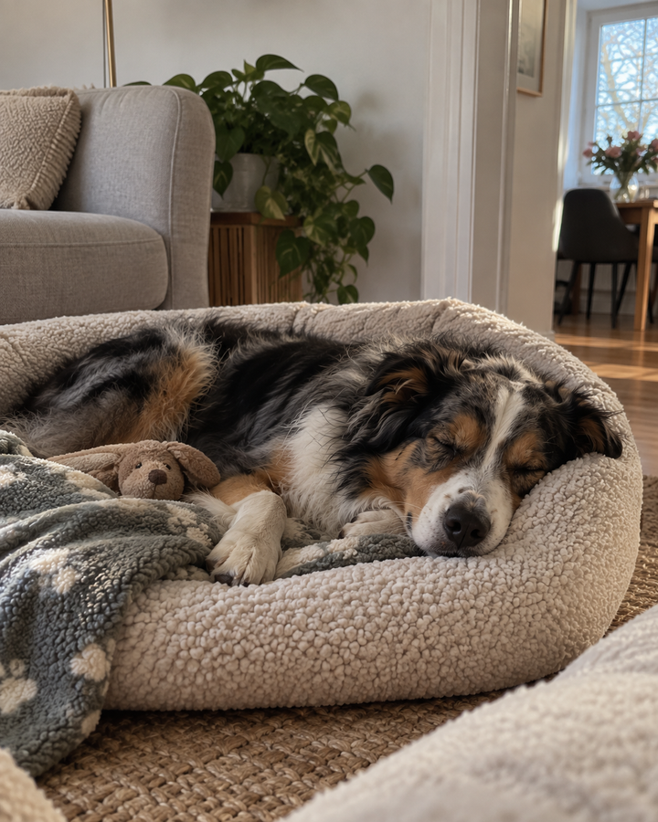 Kundenfoto: Hund mit Diffusor